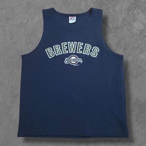 Vintage Milwaukee Brewers Y2k Tank Top Women's Large